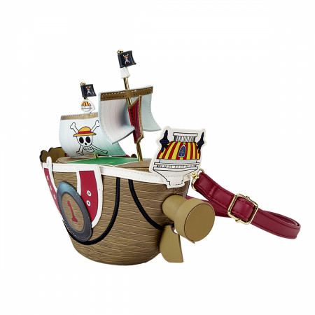 One Piece Thousand Sunny Figural Crossbody Bag by Loungefly