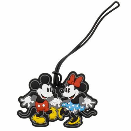 Mickey and Minnie Mouse Together Luggage Tag