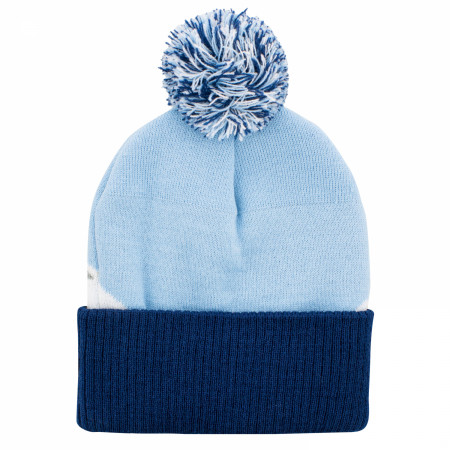 Busch Light Mountain Range Knit Beanie with Pom