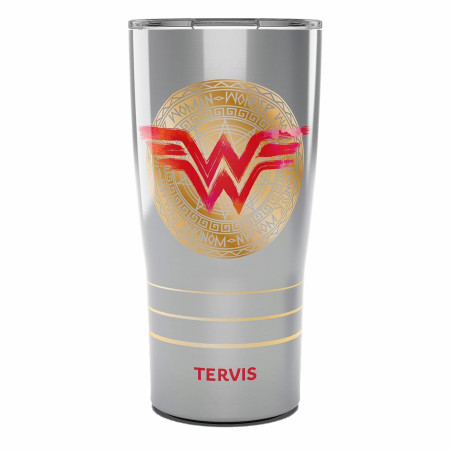 Wonder Woman Icon Silver 20 Oz Stainless Steel Tervis® Mug