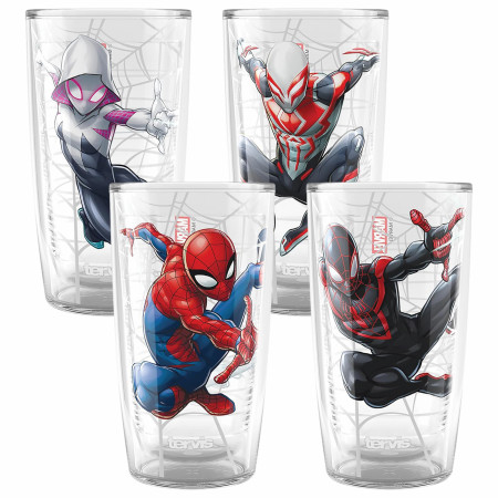 Spider-Man Web Swinging Collection 16oz Tervis® Tumblers 4-Pack