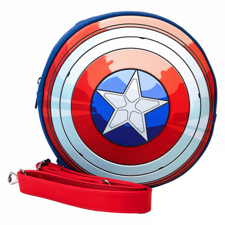 Captain America Brave New World Cross Body Bag By Loungefly