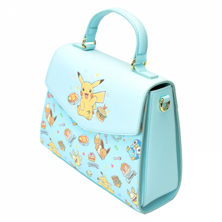 Pokemon Pikachu and Friends Poke Snacks Cross Body Bag By Loungefly