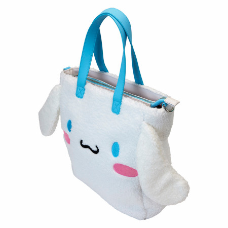 Sanrio Cinnamoroll Sherpa Tote Bag with Coin Bag By Loungefly