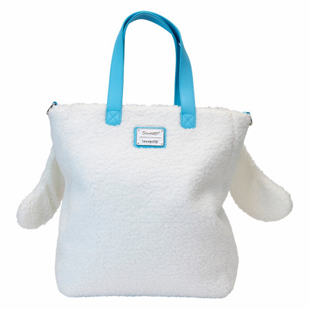 Sanrio Cinnamoroll Sherpa Tote Bag with Coin Bag By Loungefly