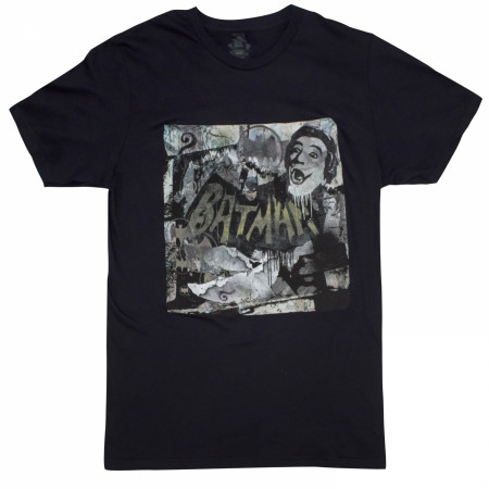 Batman Mural with Joker T-Shirt