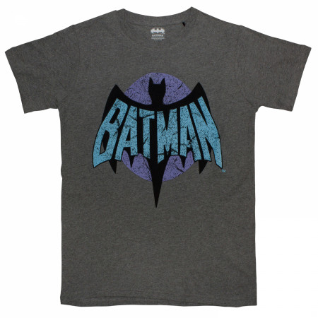 Batman Retro Distressed Logo T-Shirt