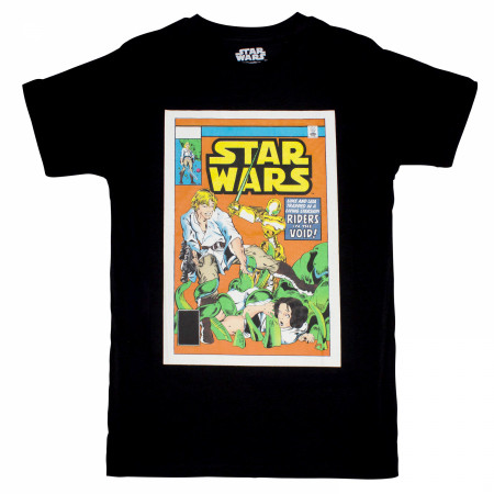 Star Wars Luke and Leia Comic Cover #38 T-Shirt