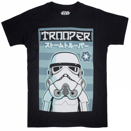 Star Wars Stormtrooper in Japanese Cartoon T-Shirt