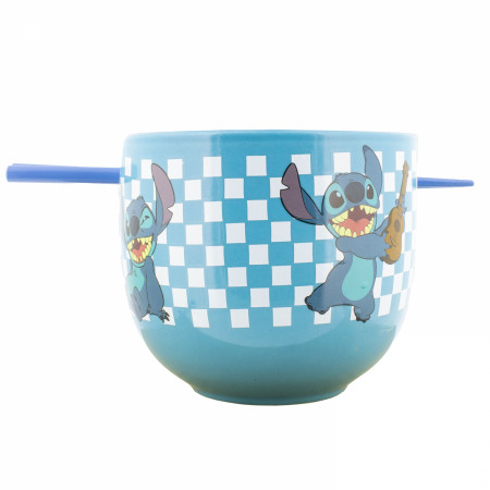 Lilo and Stitch Checkered Ramen Bowl Bundle