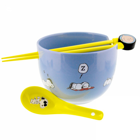 Peanuts Snoopy Poses Ramen Bowl Bundle