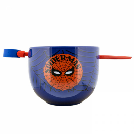 Spider-Man Retro Art Ramen Bowl Bundle