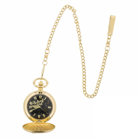 Harry Potter Mischief Managed Pocket Watch