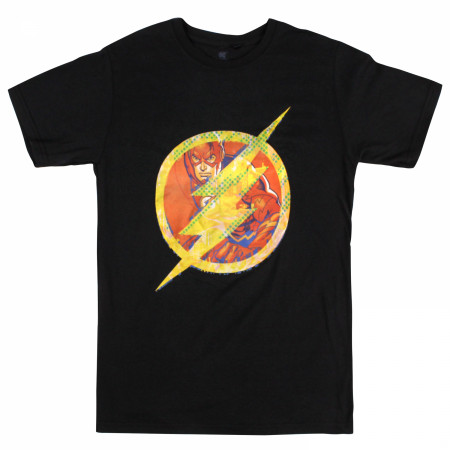 The Flash Half Tone Logo T-Shirt
