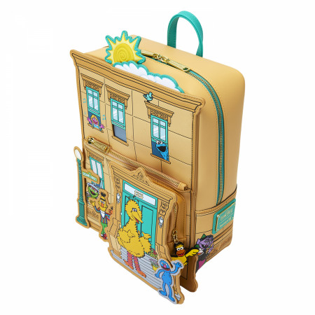 Sesame Street & Friends Corner Building Mini Backpack By Loungefly