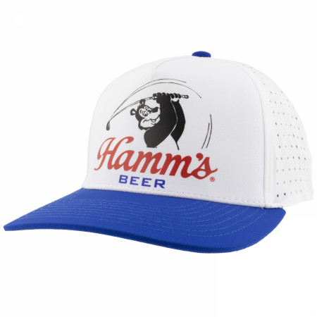 Hamm's Beer Golf Swing Adjustable Hat