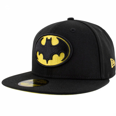 Batman 1989 Keaton Logo New Era 59Fifty Fitted Hat