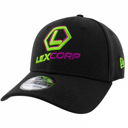 Lex Luther LexCorp Logo New Era 39Thirty Fitted Hat