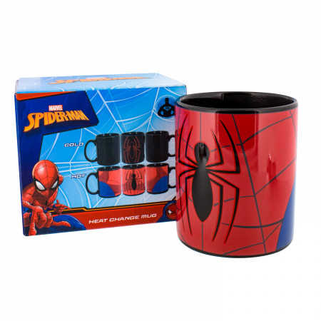 Spider-Man Peter Parker 15oz Heat Changing Mug