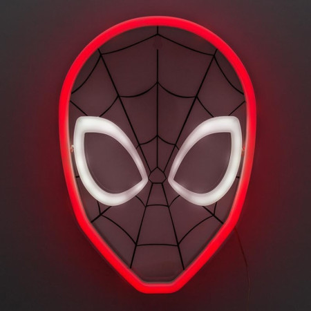 Spider-Man Mask Neon Mountable Light