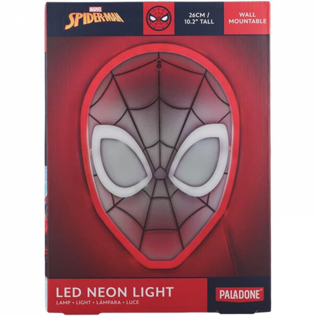 Spider-Man Mask Neon Mountable Light