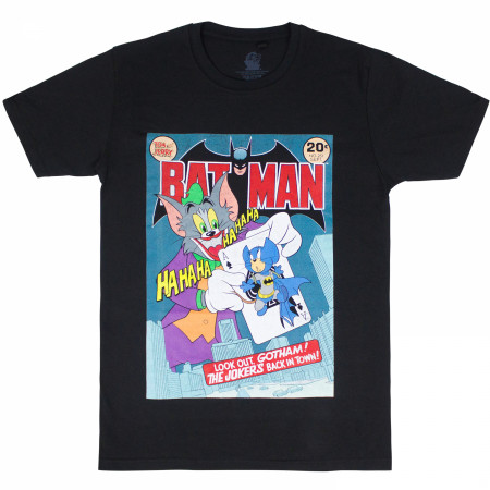 Tom & Jerry Batman Comic Homage Look out Gotham! T-Shirt