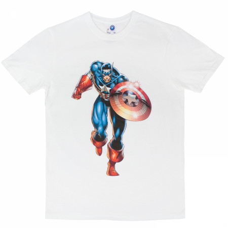 Captain America from Heroes Reborn Running T-Shirt