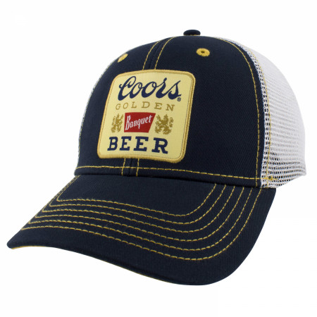 Coors Banquet Beer Logo Patch w/Mesh Back Adjustable Hat