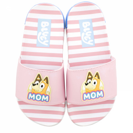 Bluey Chili Mom Adult Slide Sandals