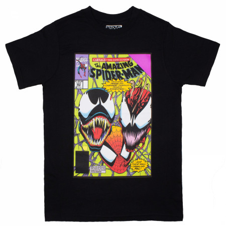 Spider-Man & Venom "Carnage: The Conclusion" Comic Cover T-Shirt