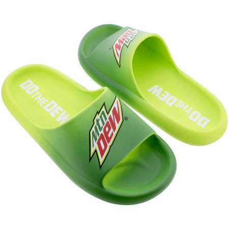 Mountain Dew Do the Dew Men's Comfort Slide Sandals