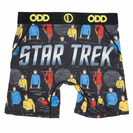 Star Trek The Original Logo and Crew Men's Boxer Briefs