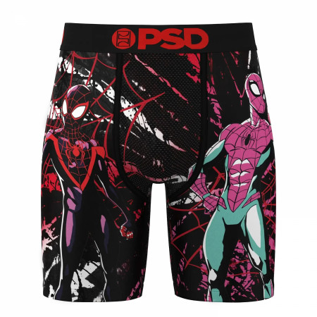 Spider-Man and Miles Morales Spider Bros PSD Boxer Briefs