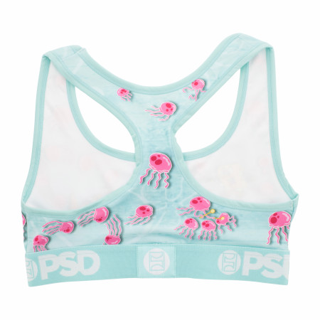 SpongeBob SquarePants Jellyfishing PSD Sports Bra