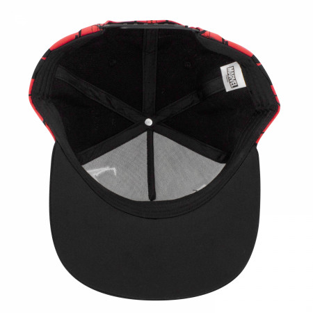 Spider-Man and Venom Takeover Snapback Hat