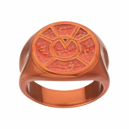 Orange Lantern Avarice Ring