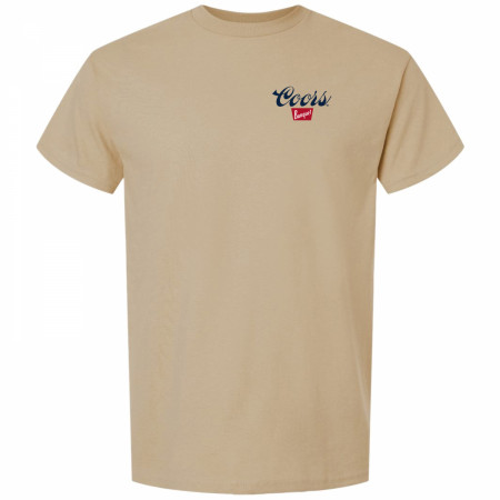 Coors Banquet Legacy Collection Front and Back Print T-Shirt