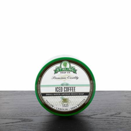 Stirling Soap Company Shave Soap, Iced Coffee