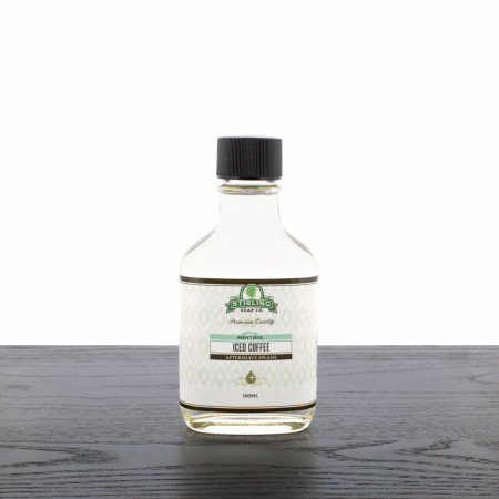 Stirling Soap Company Aftershave Mentholated Splash, Iced Coffee