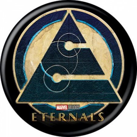 Marvel Comics Eternals Triangle Symbol Button