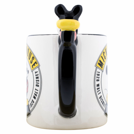 Mickey Mouse Original 17oz Mug Sculpted Mickey Handle