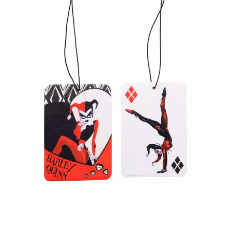 Harley Quinn Playing Card Air Freshener 2-Pack