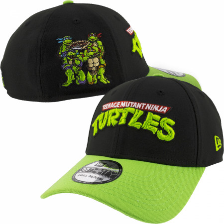 Teenage Mutant Ninja Turtles Pizza Time New Era 39Thirty Fitted Hat