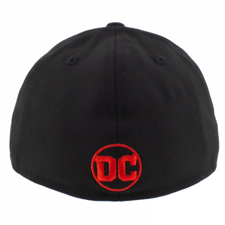 Superman Steel Logo New Era 39Thirty Fitted Hat