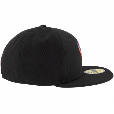 Superman Man of Steel Logo New Era 59Fifty Fitted Hat