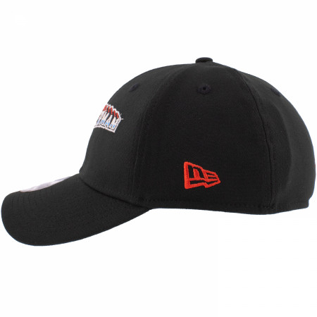 Superman Steel Text Logo New Era 39Thirty Fitted Hat