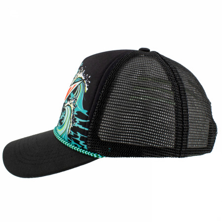 Mountain Dew Baja Blast Big Waves Trucker Hat