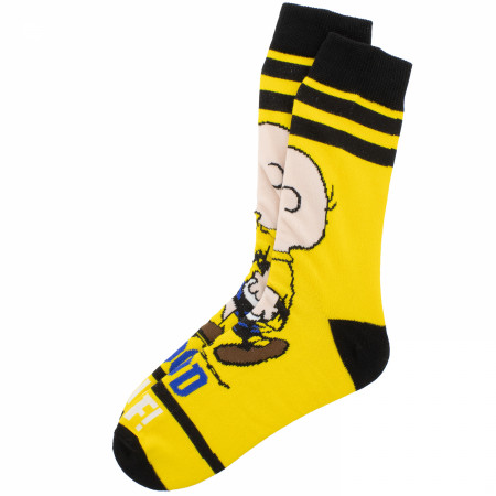 Charlie Brown Snoopy and Woodstock 6-Pack Crew Socks