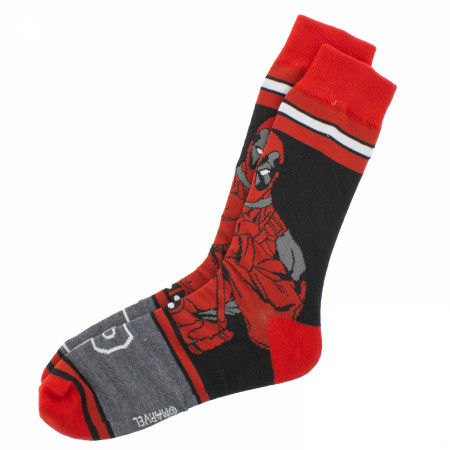 Deadpool Collages 6-Pack Crew Socks