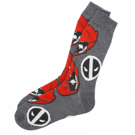 Deadpool Collages 6-Pack Crew Socks